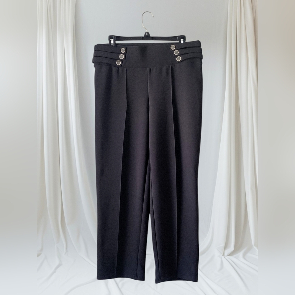 Harper By Block Petites Grey Dress Pants Size PXL